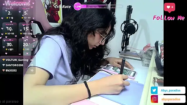 Abysparadise online show from 11/12/25, 05:52