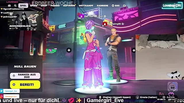 Snapshot of GamerGirl_Eve chatting on 03/02/25, 10:59 GamerGirl Eve online show from 03/02/25, 10:59