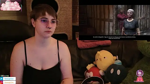 Snapshot of GamerGirl_Eve chatting on 10/16/25, 06:09 GamerGirl Eve online show from 10/16/25, 06:09