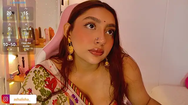 Snapshot of ashalisha chatting on 09/10/25, 01:11 ashalisha online show from 09/10/25, 01:11