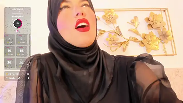 Snapshot of hanajameela chatting on 02/13/26, 12:34 hanajameela online show from 02/13/26, 12:34