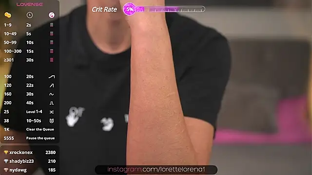 Snapshot of Lorettelorena chatting on 01/26/25, 08:13 Lorettelorena online show from 01/26/25, 08:13