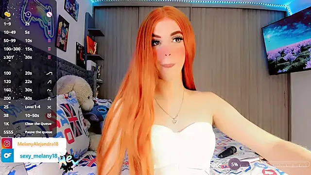 Snapshot of MelanyAlejandra chatting on 01/02/25, 06:40 MelanyAlejandra online show from 01/02/25, 06:40
