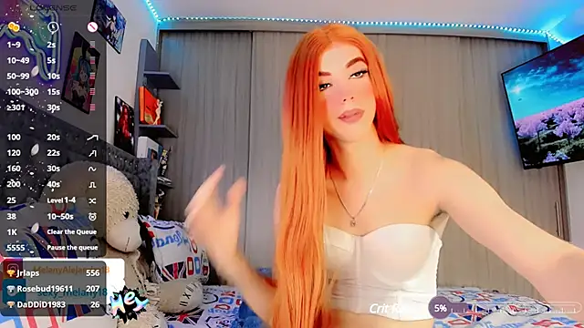 Snapshot of MelanyAlejandra chatting on 01/02/25, 09:43 MelanyAlejandra online show from 01/02/25, 09:43