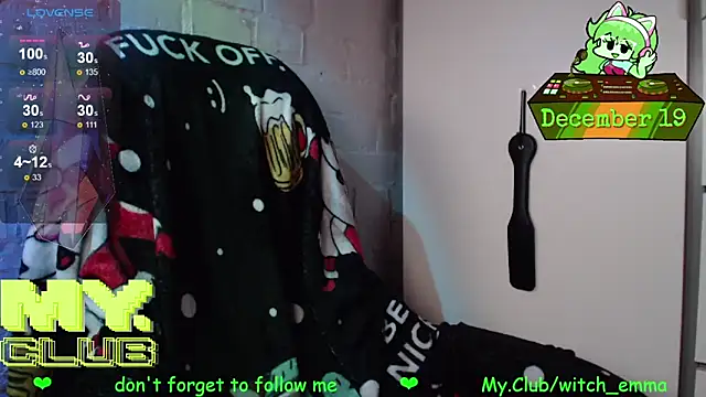 Witch Emma online show from 12/19/25, 11:06