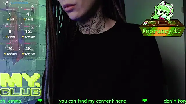 Witch Emma online show from 02/19/26, 07:26