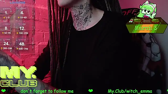 Witch Emma online show from 03/03/26, 08:20