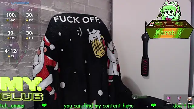 Witch Emma online show from 03/06/26, 08:22