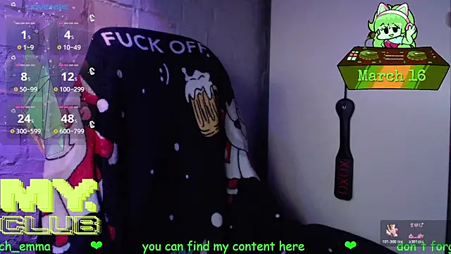 Witch Emma online show from 03/16/26, 08:18