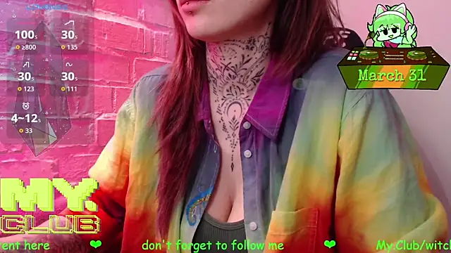 Witch Emma online show from 03/31/26, 10:04