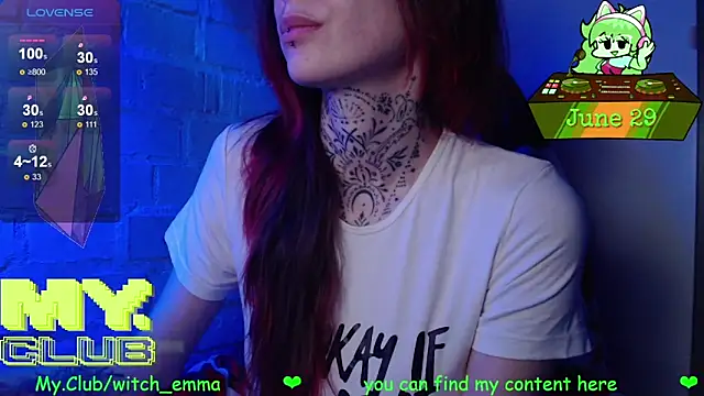 Witch Emma online show from 06/29/26, 10:15
