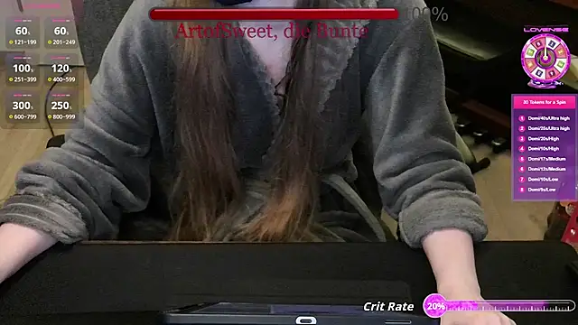 ArtofSweet online show from 07/16/26, 07:42