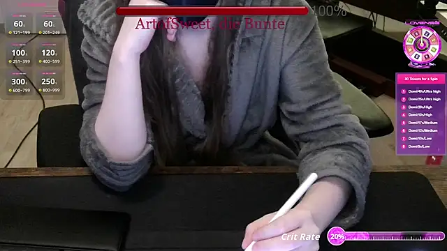 ArtofSweet online show from 07/23/26, 07:45