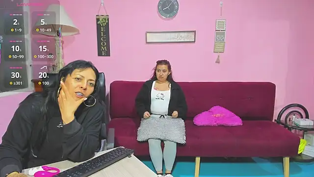 lesbiancuple online show from 10/13/25, 01:05