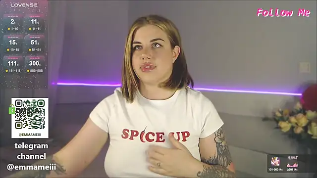 Emma meii online show from 02/09/25, 03:56