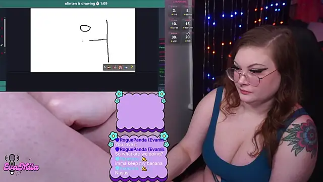 evamila online show from 03/28/26, 12:10