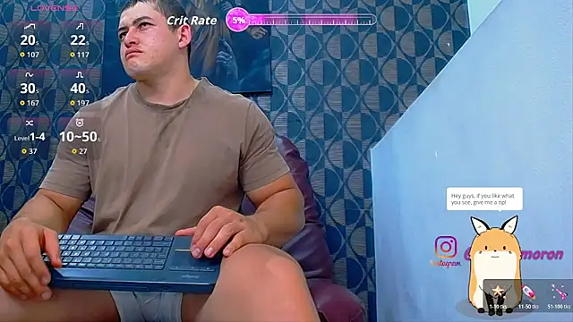 Snapshot of Leonsmoron chatting on 06/12/26, 01:37 Leonsmoron online show from 06/12/26, 01:37