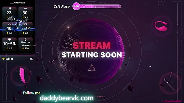 Snapshot of DaddybearVLC chatting on 11/29/25, 04:32 DaddybearVLC online show from 11/29/25, 04:32