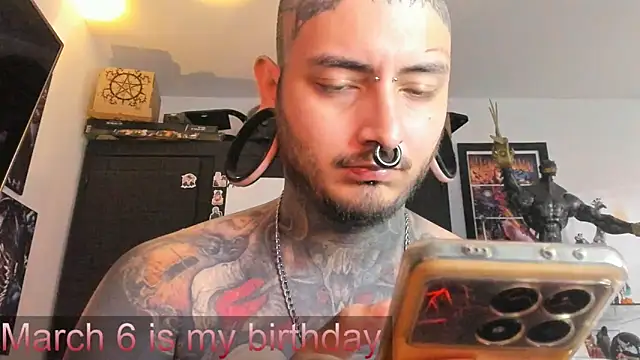 DEATHINK666XX online show from 03/03/25, 04:03