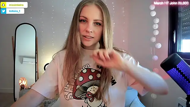 ImKeira online show from 03/30/26, 10:05