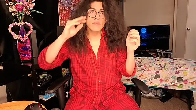 ShinyCherub online show from 03/17/25, 04:40