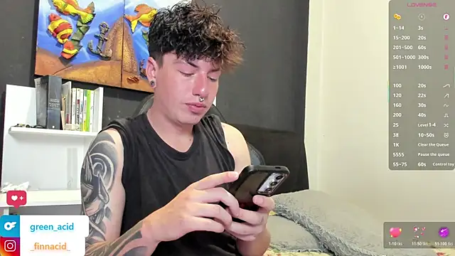 Green acid01 online show from 04/28/26, 08:58