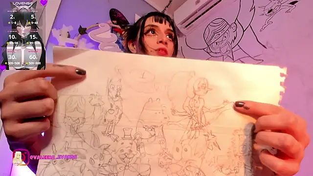 Valeera Evans8 online show from 02/14/25, 08:10