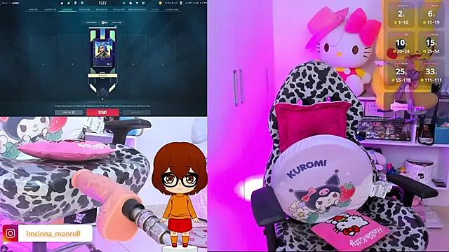 cinna monroll online show from 03/02/25, 03:02