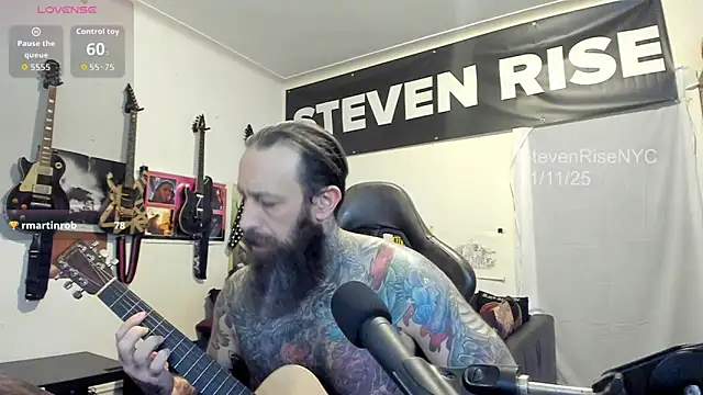 StevenRiseNYC online show from 11/12/25, 02:56