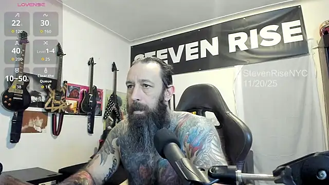 StevenRiseNYC online show from 11/20/25, 01:55